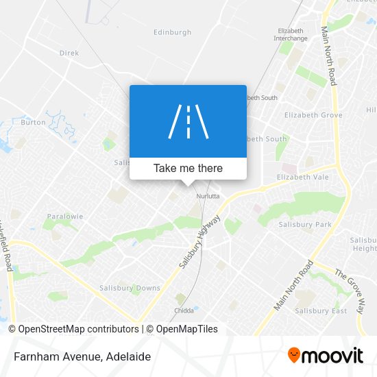 Farnham Avenue map