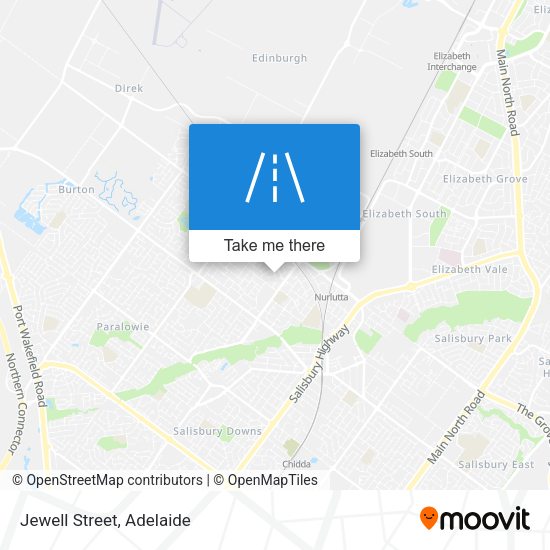 Jewell Street map