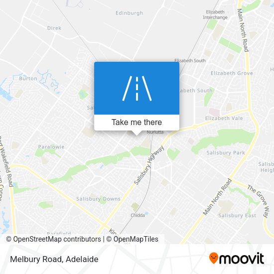 Melbury Road map