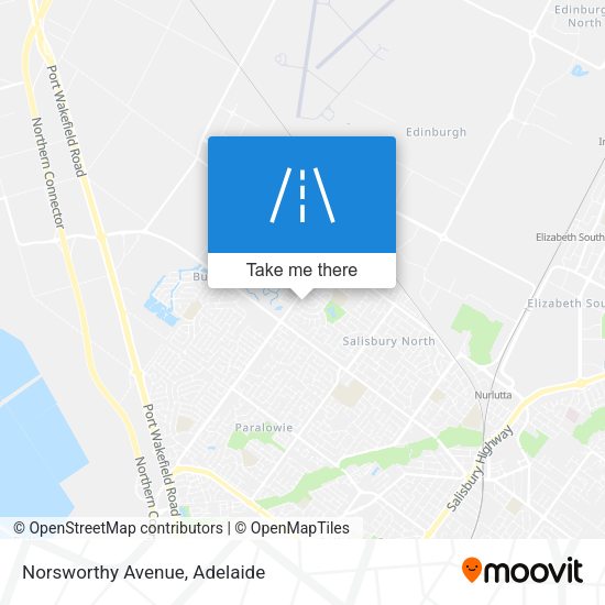 Norsworthy Avenue map