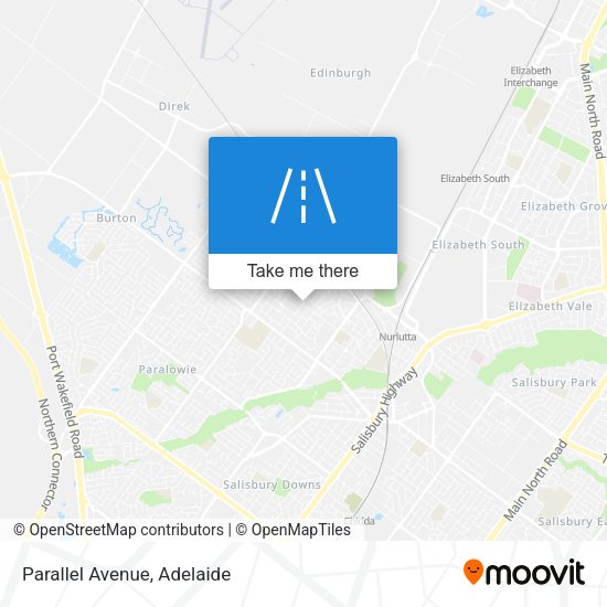 Parallel Avenue map