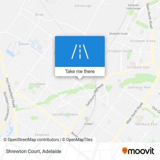 Shrewton Court map