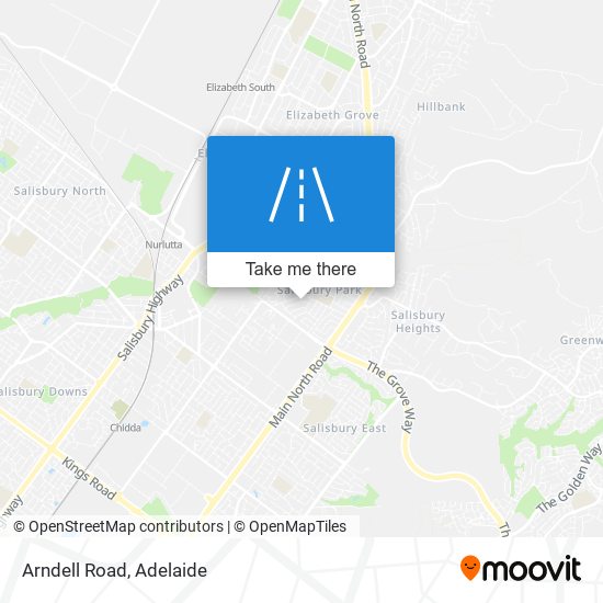 Mapa Arndell Road