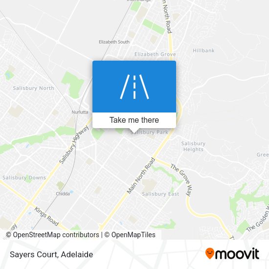 Sayers Court map