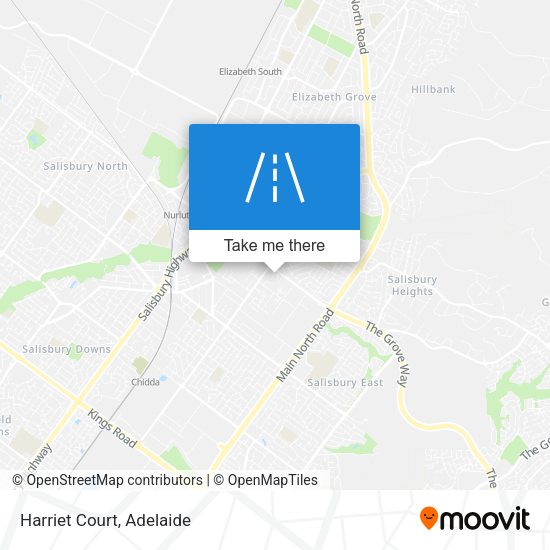 Harriet Court map