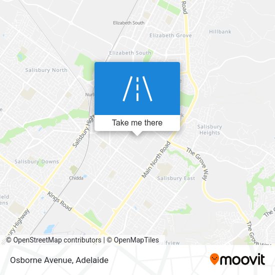Osborne Avenue map