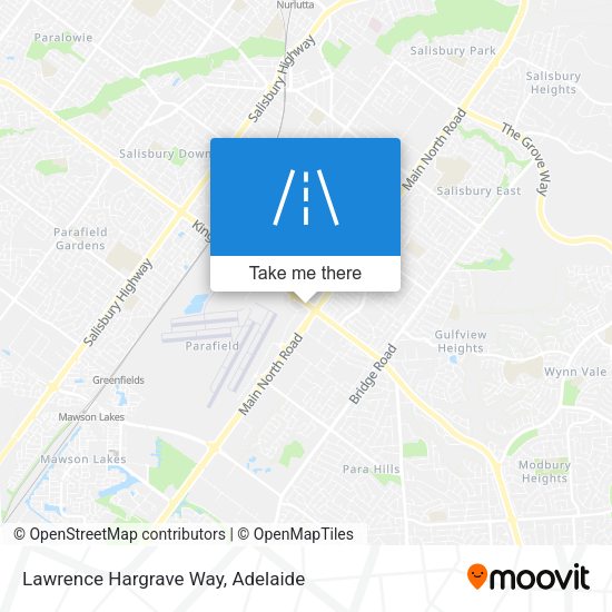 Lawrence Hargrave Way map