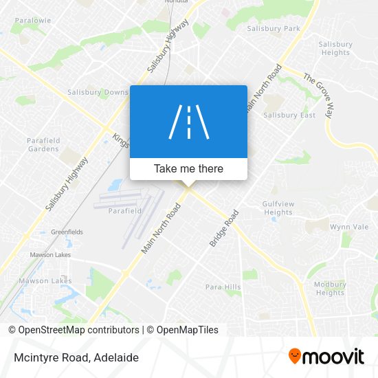 Mcintyre Road map