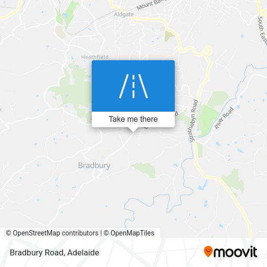 Bradbury Road map
