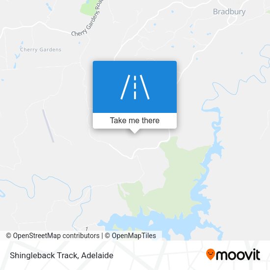 Shingleback Track map