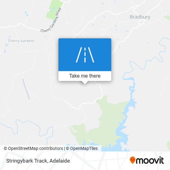 Stringybark Track map