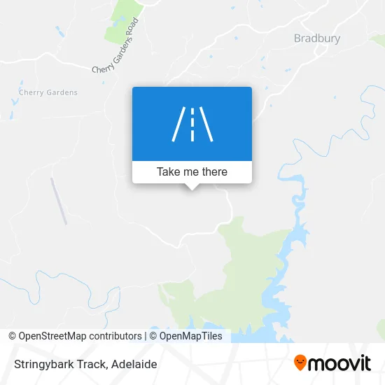 Mapa Stringybark Track
