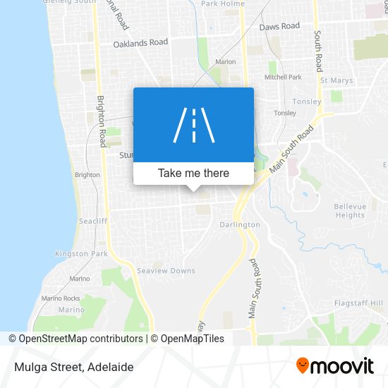 Mulga Street map