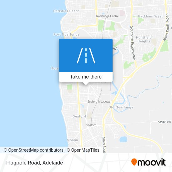 Flagpole Road map