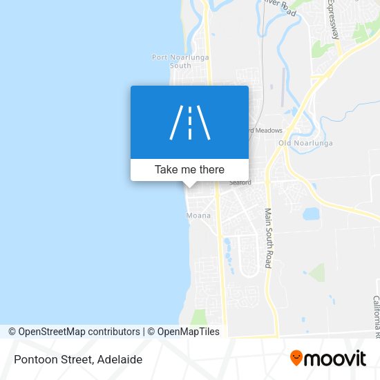 Pontoon Street map