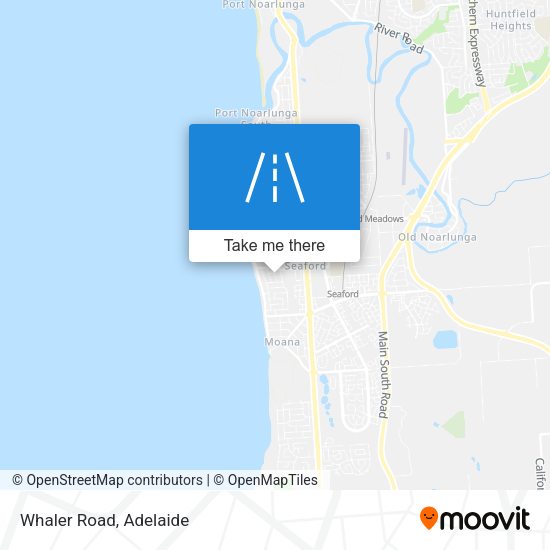 Whaler Road map