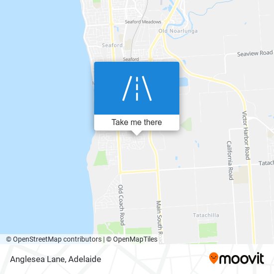 Anglesea Lane map