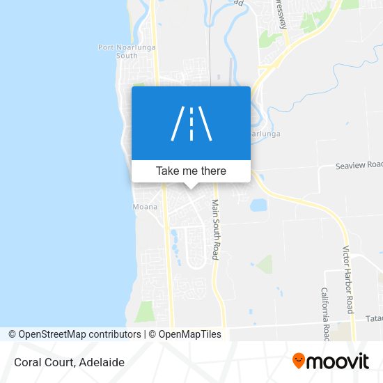 Coral Court map
