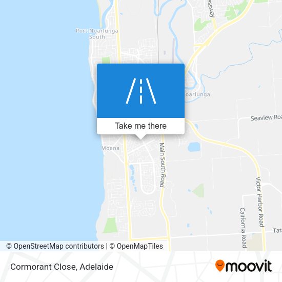 Cormorant Close map