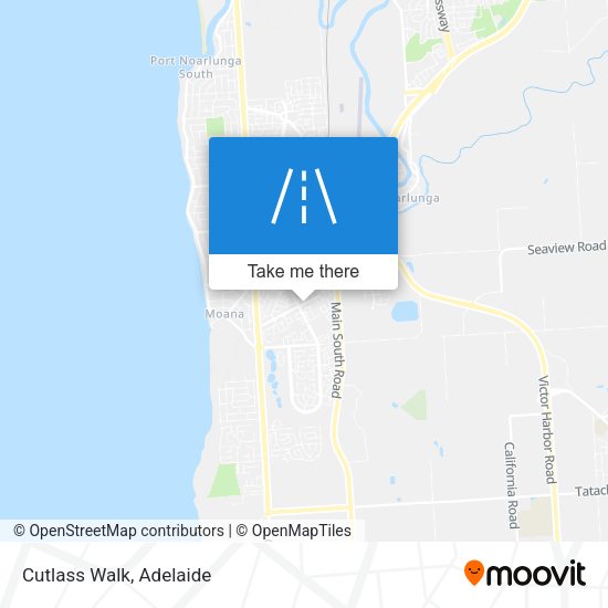 Cutlass Walk map