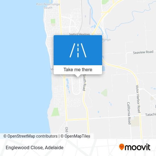Englewood Close map
