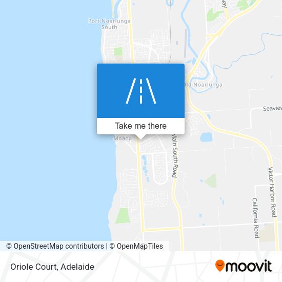 Oriole Court map
