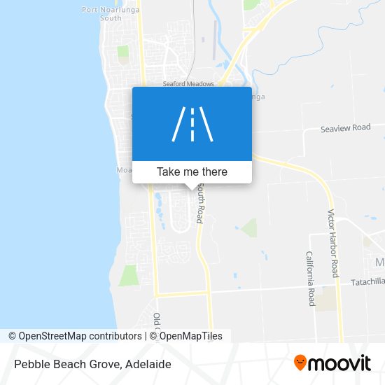 Pebble Beach Grove map