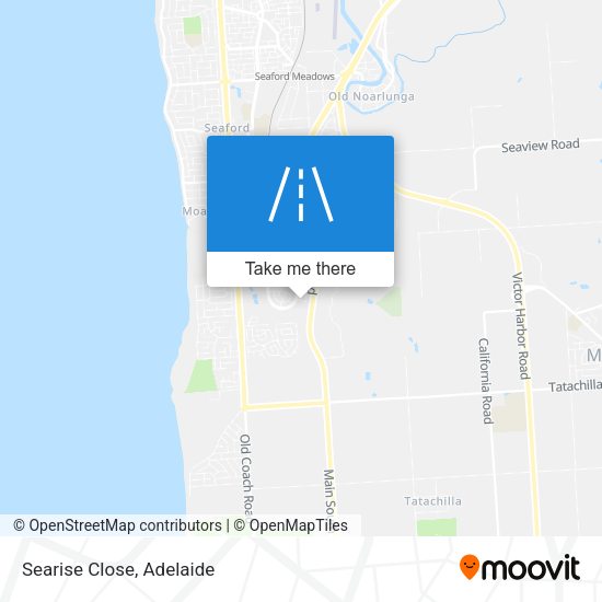 Searise Close map