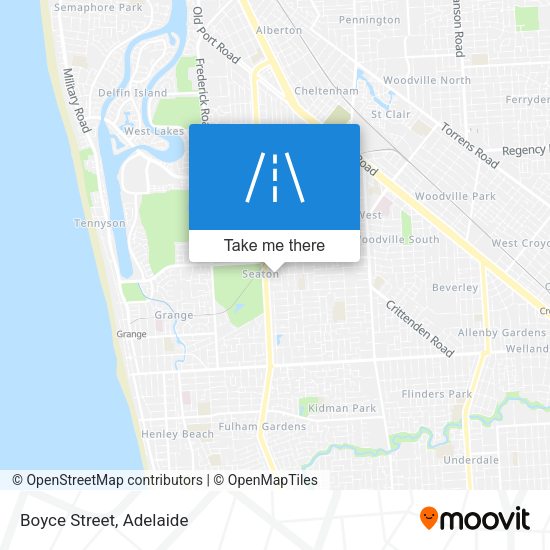 Boyce Street map