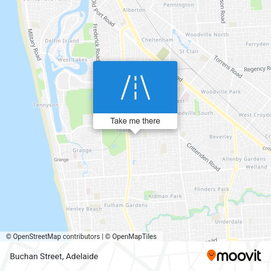 Buchan Street map