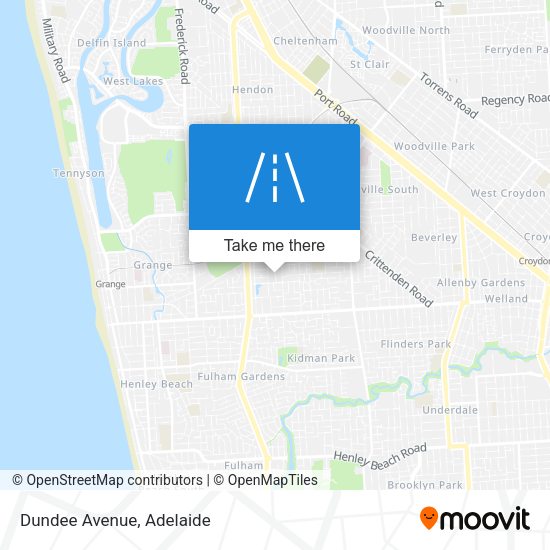 Dundee Avenue map
