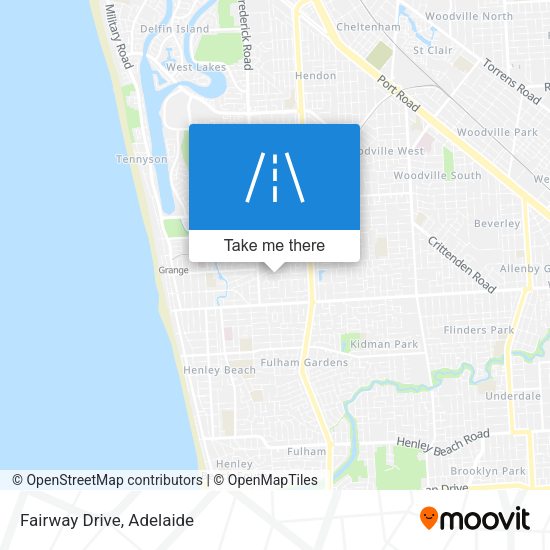 Fairway Drive map