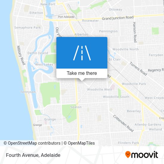 Fourth Avenue map