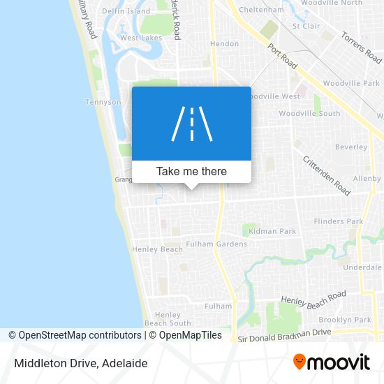 Middleton Drive map