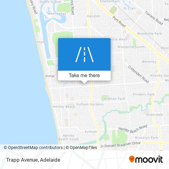 Trapp Avenue map