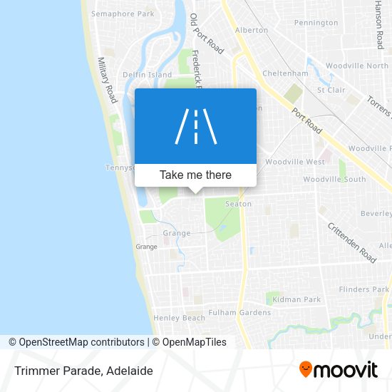 Trimmer Parade map
