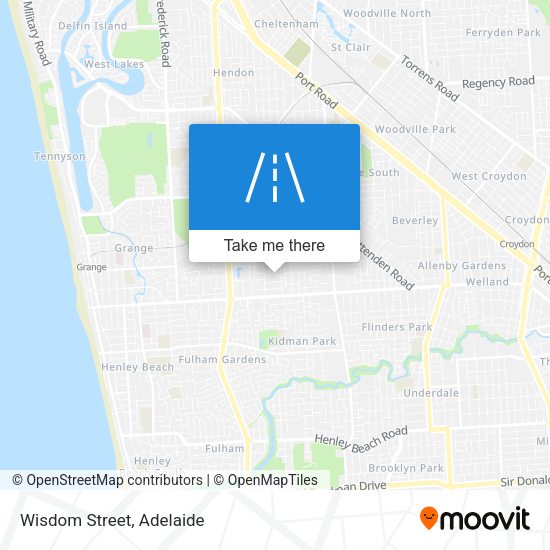 Wisdom Street map