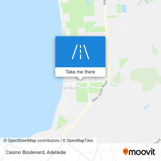 Casino Boulevard map