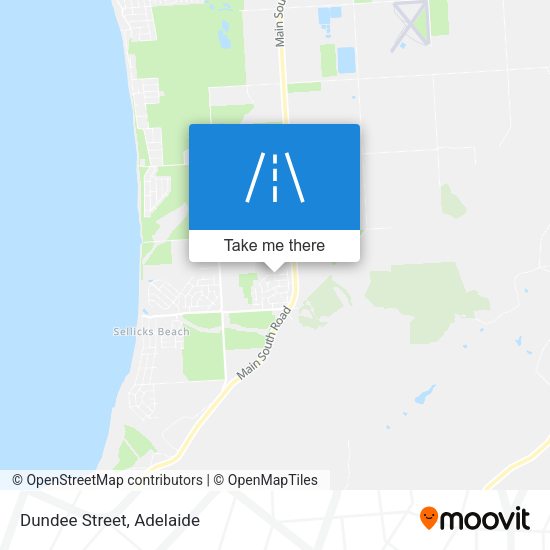 Dundee Street map