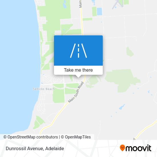 Dunrossil Avenue map