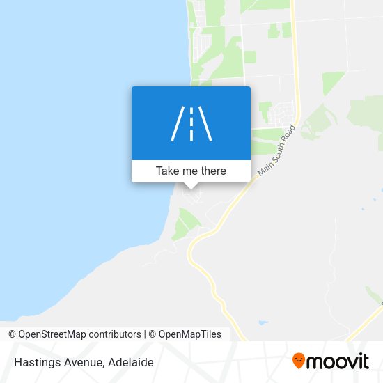 Hastings Avenue map
