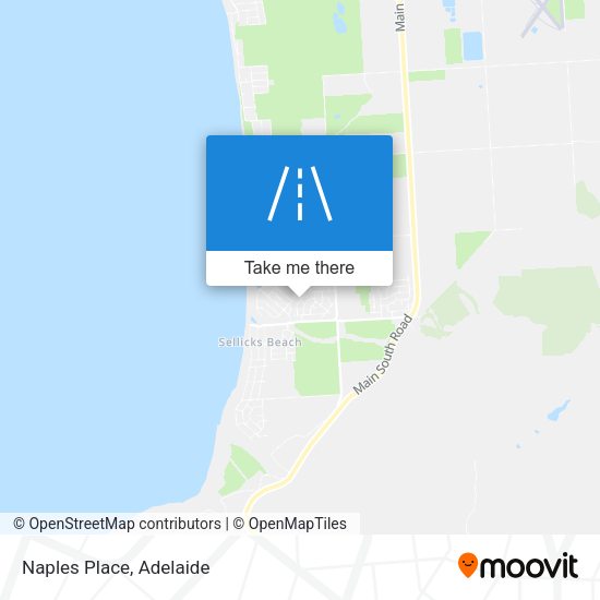Naples Place map