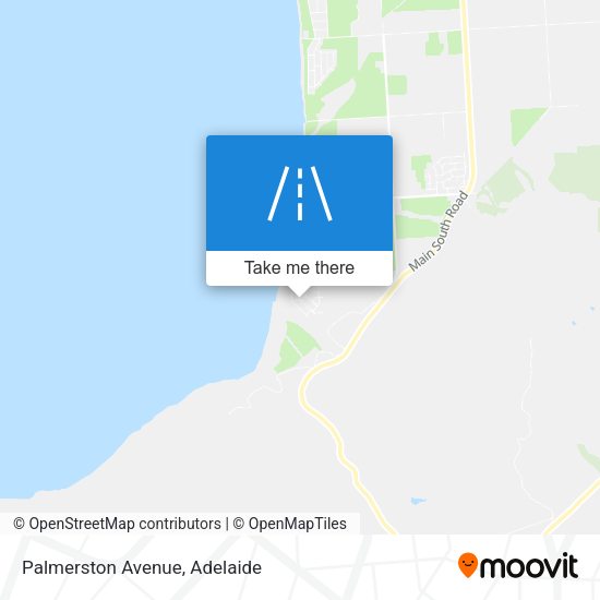 Palmerston Avenue map