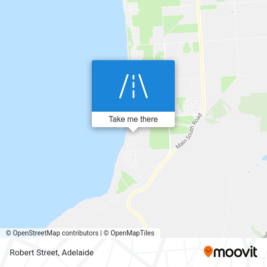Robert Street map
