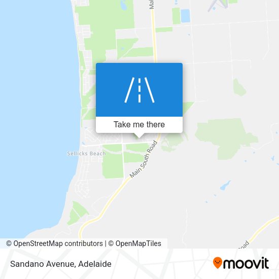 Sandano Avenue map