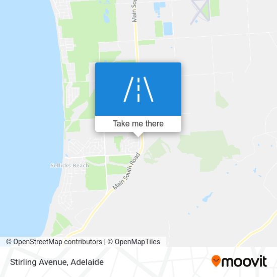 Stirling Avenue map
