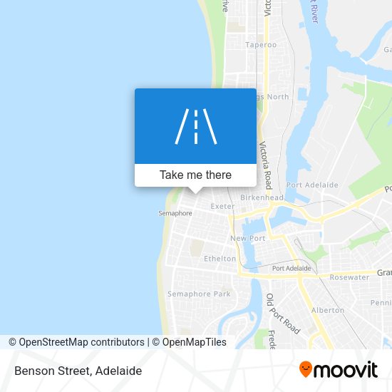 Benson Street map