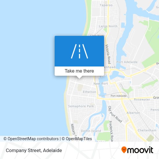 Company Street map