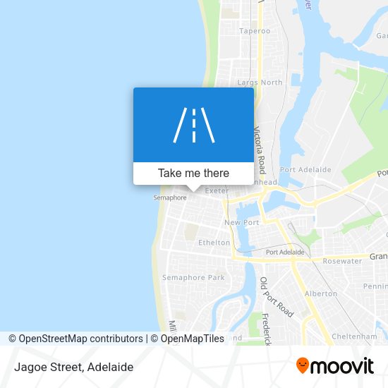 Jagoe Street map