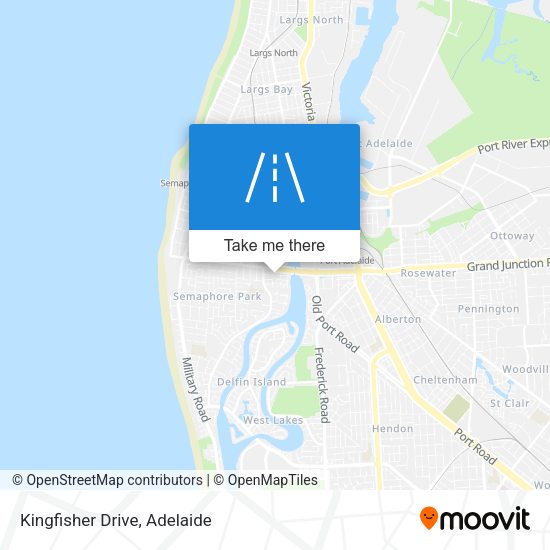 Kingfisher Drive map